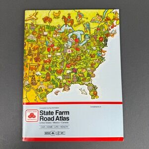 State Farm Road Atlas 1997 Rand McNally United States Mexico Canada